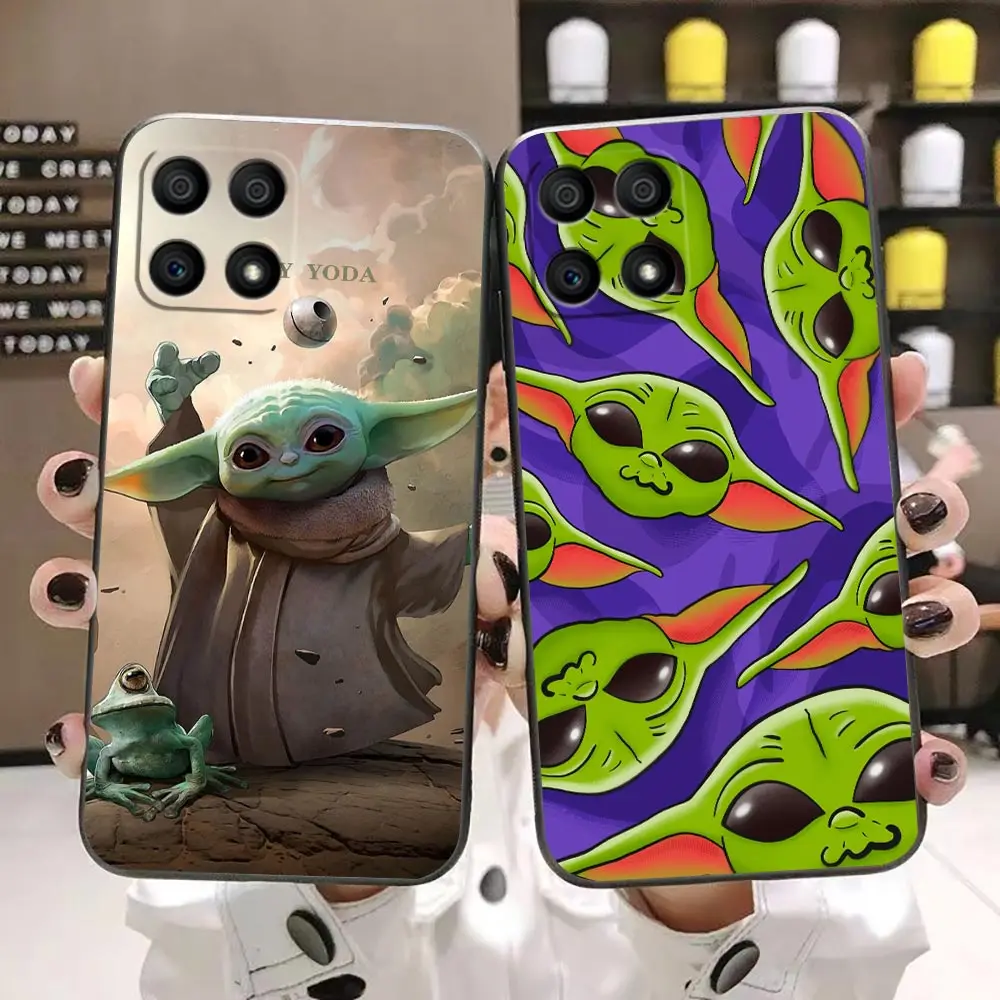 Cute Baby Y-Yoda Cartoon Phone Funda Coque Case For Honor 9X 9 8 8X Max 80 70 60 50 30 20 NOTE 10 TPU Case Capa Shell Cover