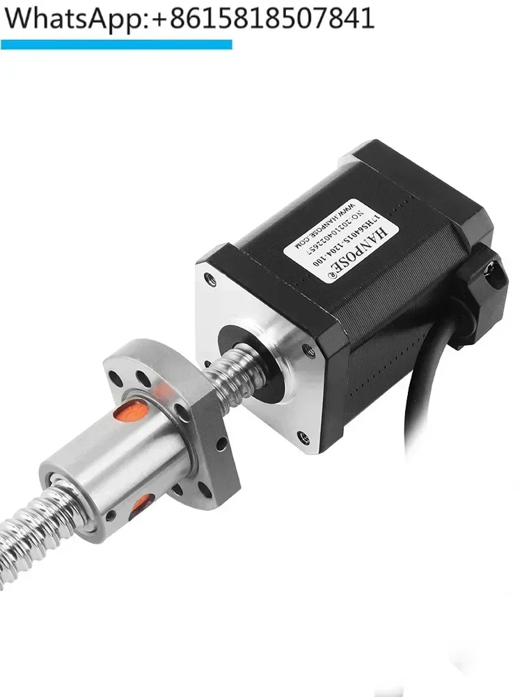 

42 Шаговый двигатель с шариковым винтом, крутящий момент 70 НМ, высота 60 мм, линейный винтовой двигатель NEMA17