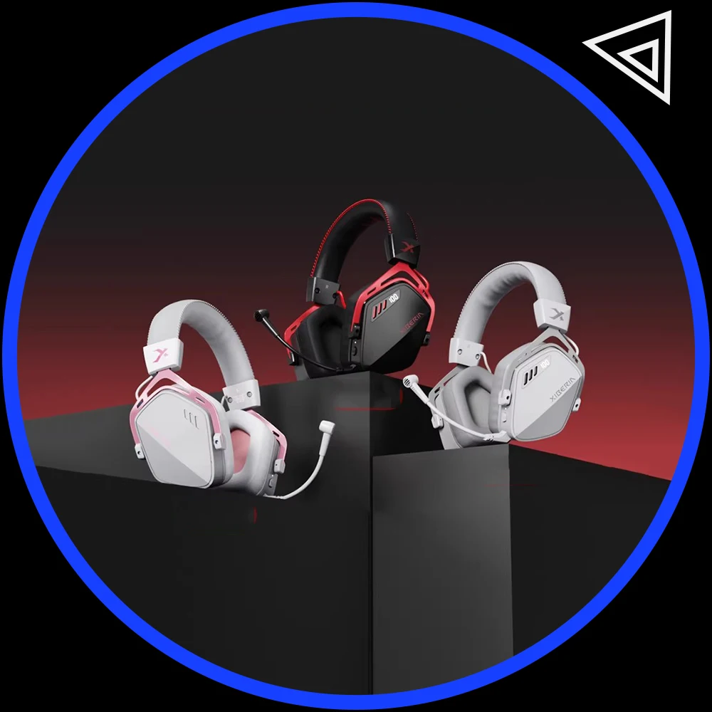 

XIBERIA K03S Wireless Headphones Three Modes 7.1 Surround Sound Effect Low Delay Gaming Earphone Long Battery Life PC Gamer