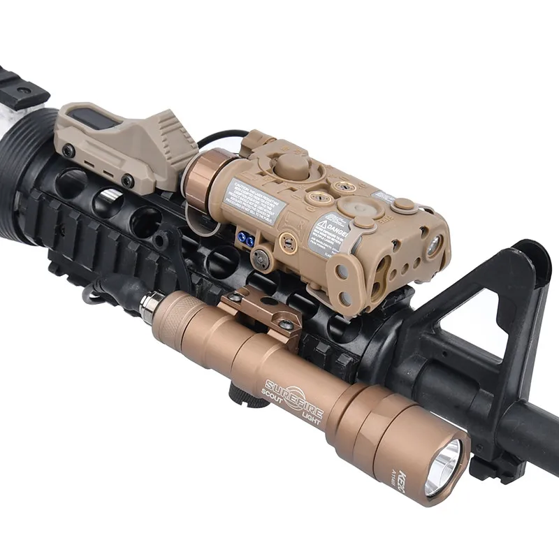 WADSN Tacti NGAL Красный Зеленый Синий Индикатор Surefire M300A M600U Охотничий Скаутский фонарь с двойным переключателем управления AXON Подходит для рейки 20 мм