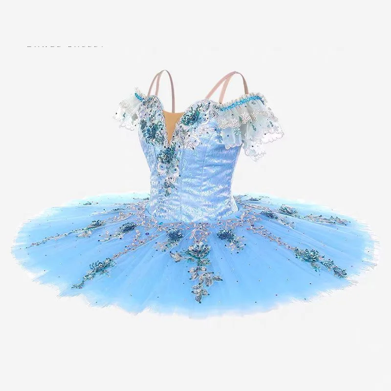 プロのバレエチュチュドンキホーテバリエーションスペイン風ディスクスカート大人子供のパフォーマンス衣装のカスタマイズ