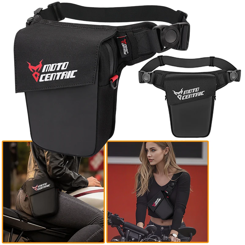 Bolsa para pierna de motocicleta, bolsa impermeable para cintura de motociclista, bolsa para bicicleta, bolsa cruzada, equipo para motocicleta