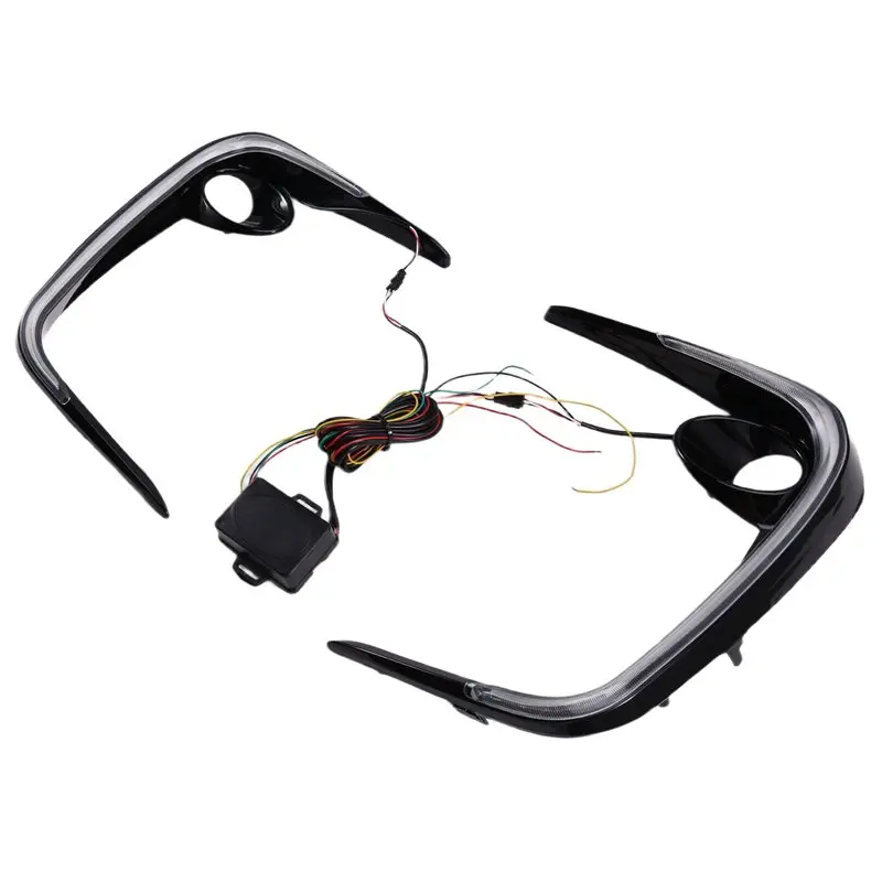 

Новинка-для Toyota Corolla 2019-2022, совместимый автомобильный светодиодный DRL дневные ходовые огни, указатель поворота, противотуманная фара, украшение, бампер, 12 В