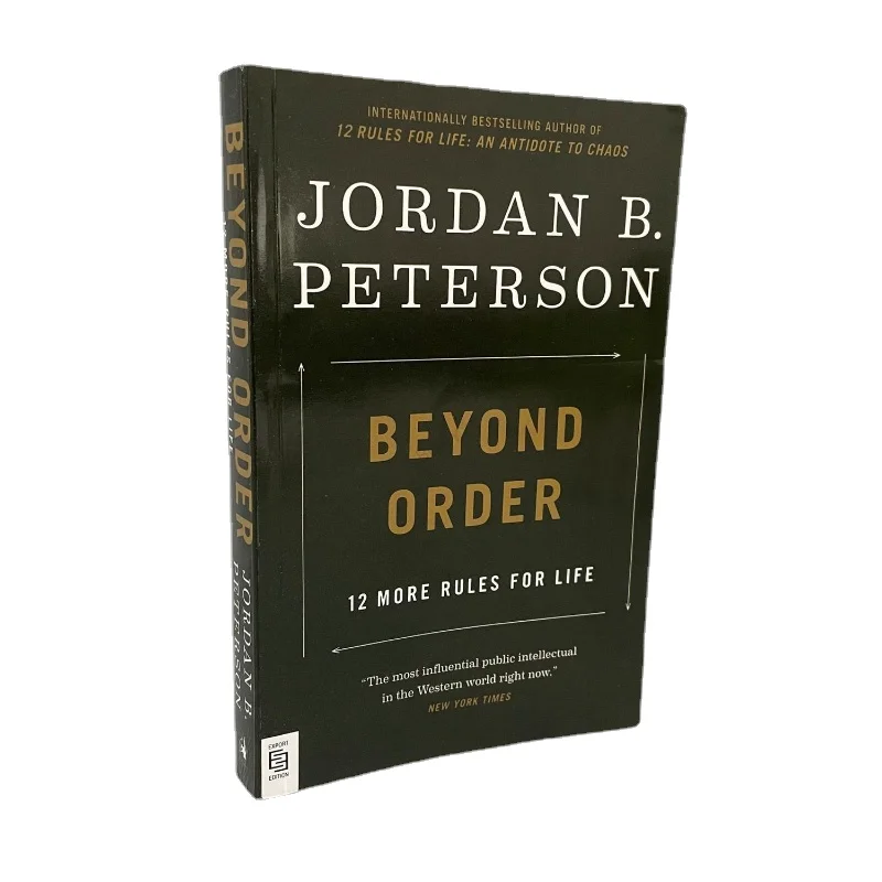 Beyond Order: 12 More Rules for Life By Jordan B. Peterson Inspirational Reading Book