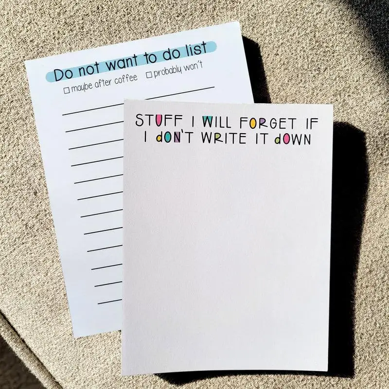 Daily To Do List Notepad Notebook Checklist For Weekly And Daily Plan Memo Writing Pad For Work Schedule Grocery Lists Reminders