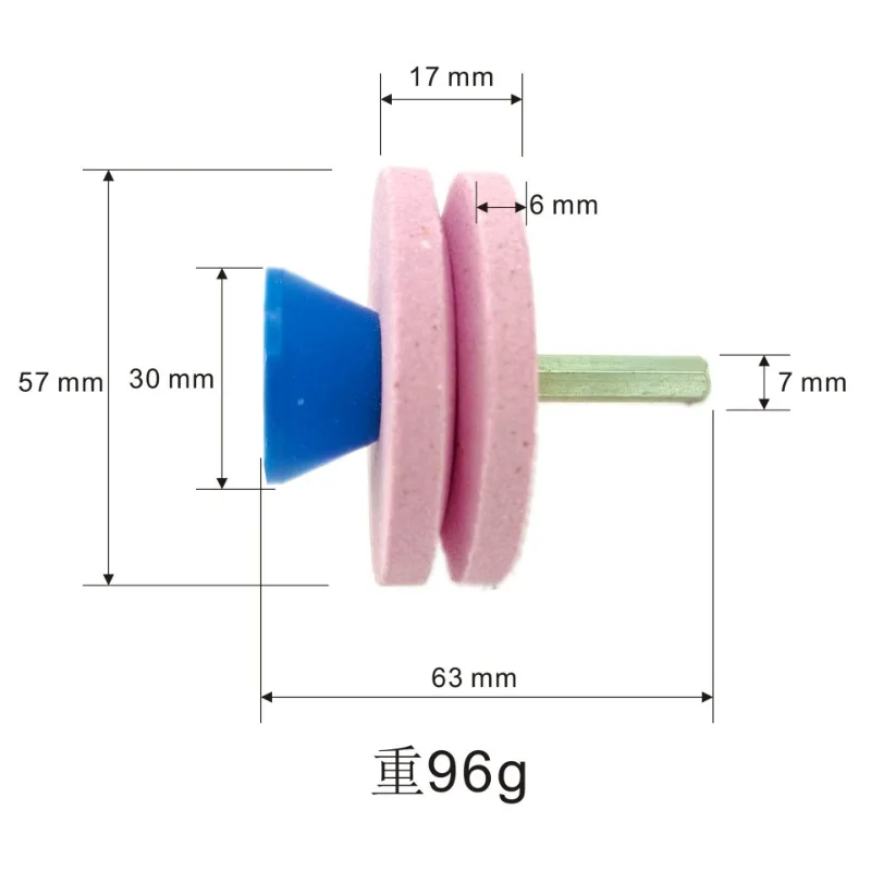 

Double Layer Sharpener Sharpening Stone Electric Drill Mower Grinding Bit