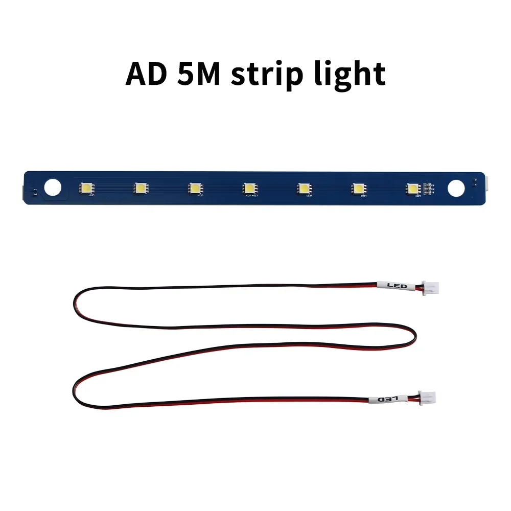 For FLASHFORGE Adventurer 5M AD5M Light Strip Super bright Led 24V Light Bar for AD5M 5MPRO 3D Printers