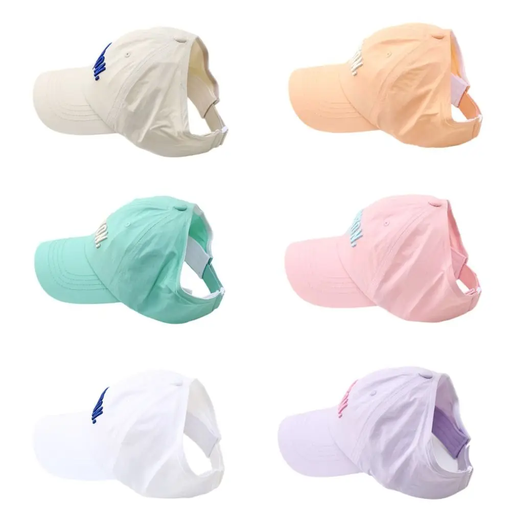 INS Sun Protection Children's Baseball Cap Quick-drying Windproof Open-top Cap Lightweight Thin Girls' Sun Hat Summer