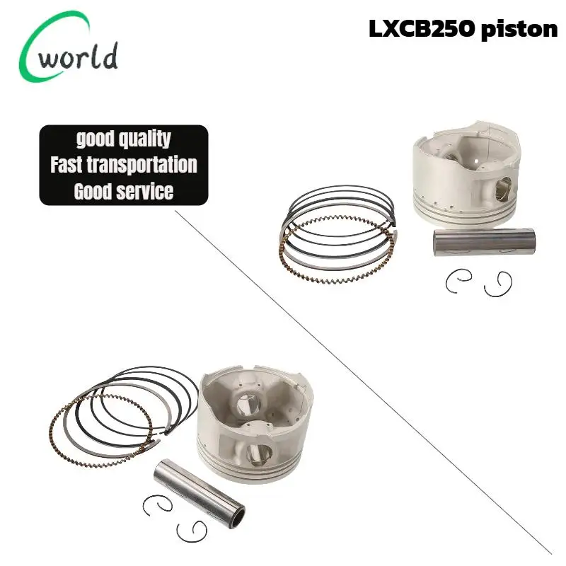 

Motorcycle engine piston modification accessories CB250CC water-cooled piston kit 70MM piston sleeve