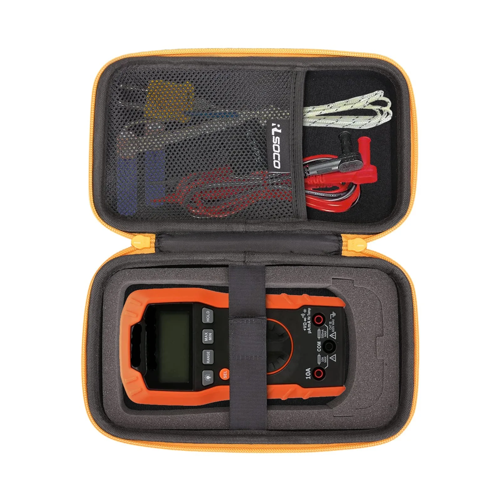 Hard Case Compatible With Klein Tools MM325/ET140/MM420/MM320/MM460S/MM450/ET270/MM720/MM400/MM700/MM300/MM600/MM200 Multimeter