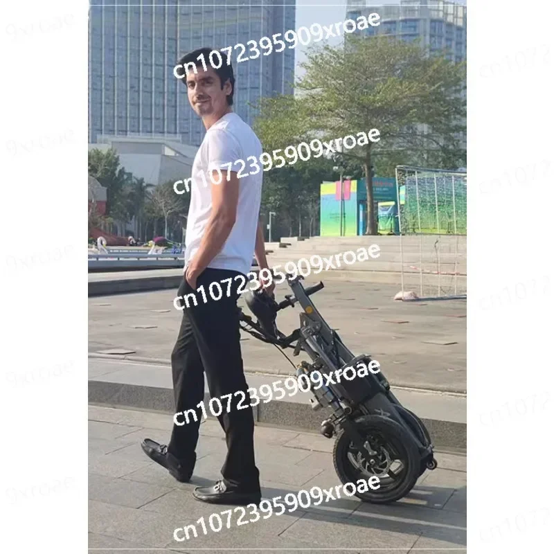 

Electric Bicycle Foldable Inverted Three-wheeled Scooter Lithium Battery