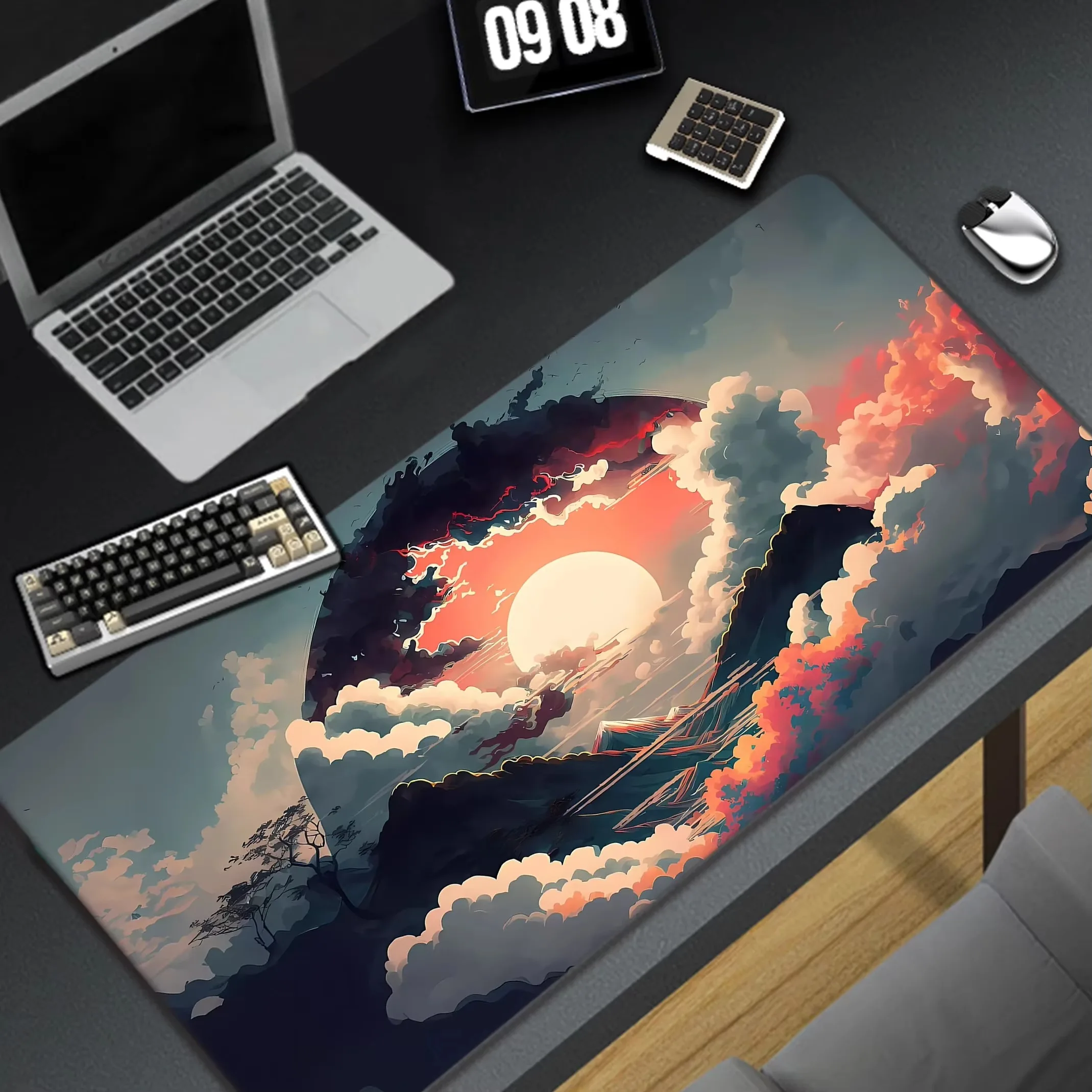 New Arrivals Cloud Art Mousepad Gamer Mouse Pad Gaming Desk Mat Alfombrillas de ratón XXL Print Gaming Mouse Mat Keyboard Pads