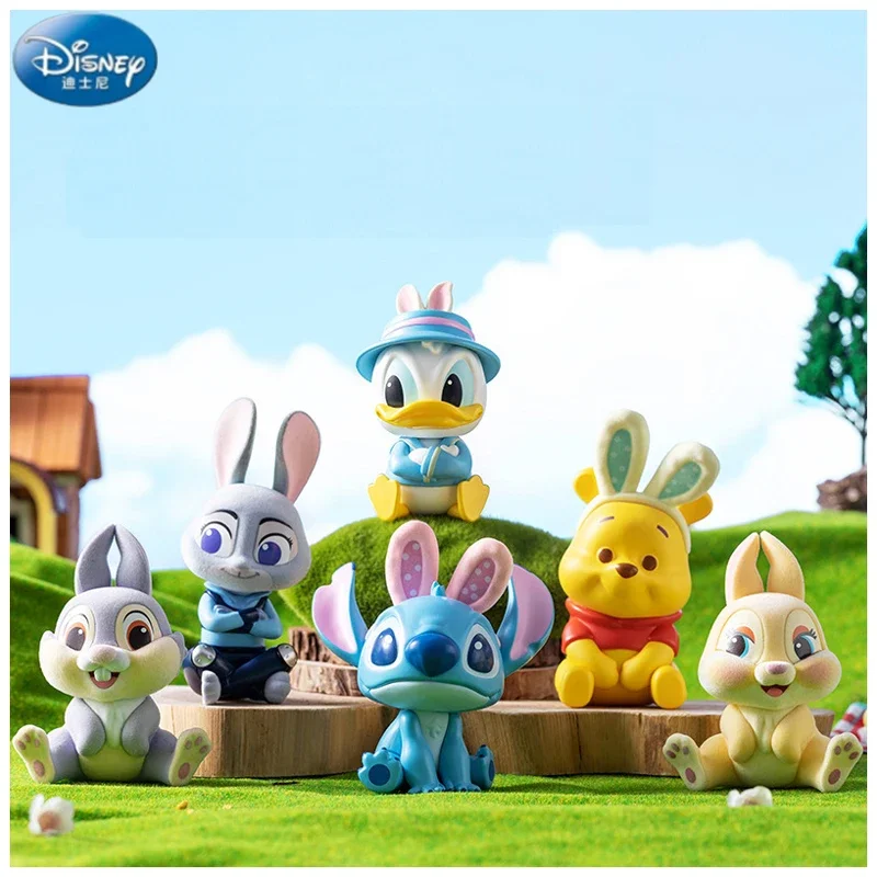 

Disney глухая коробка Стич, Дональд Дак Классическая сказочная серия загадочный сюрприз дизайнерский набор для гаража настольное украшение детские подарки