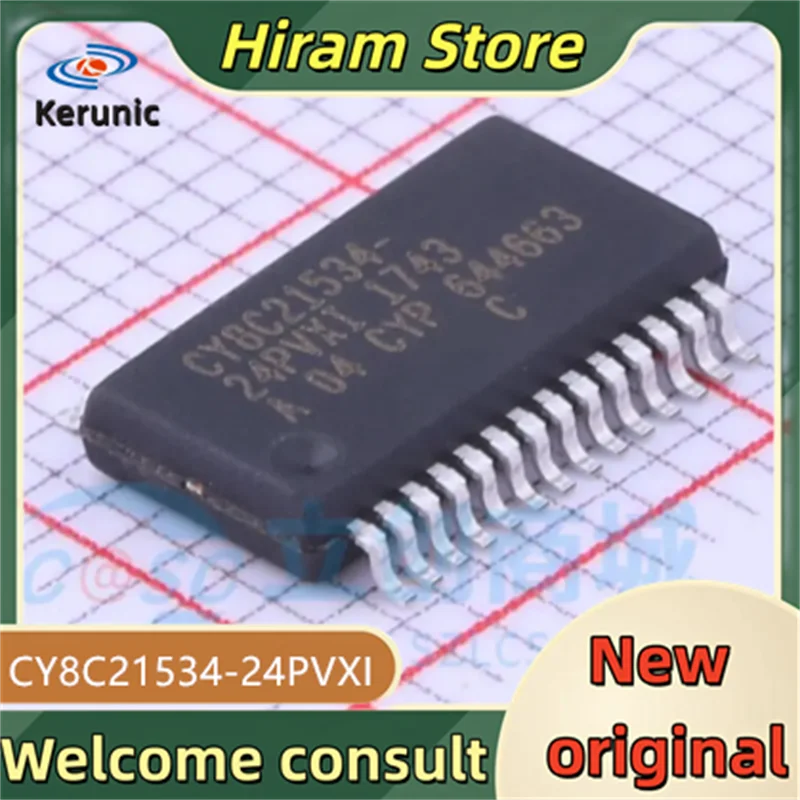 5PCS CY8C21534-24PVXI New and Original CY8C21534-24 CY8C21534