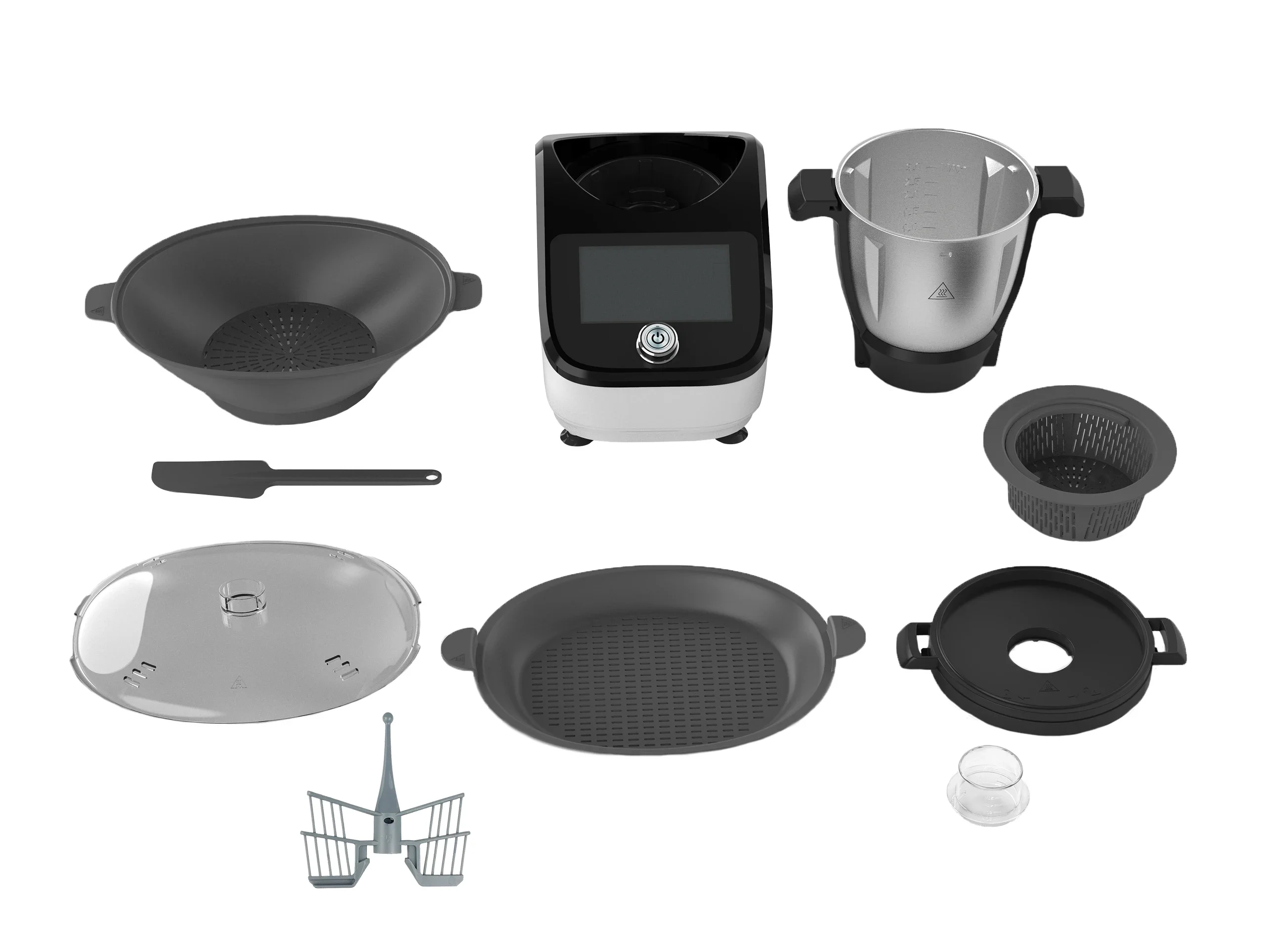 

New Arrival 12 in 1 Connect WIFI Cooking Robot Grinder Machine Kitchen Agitator Mixer Smart Thermomixer