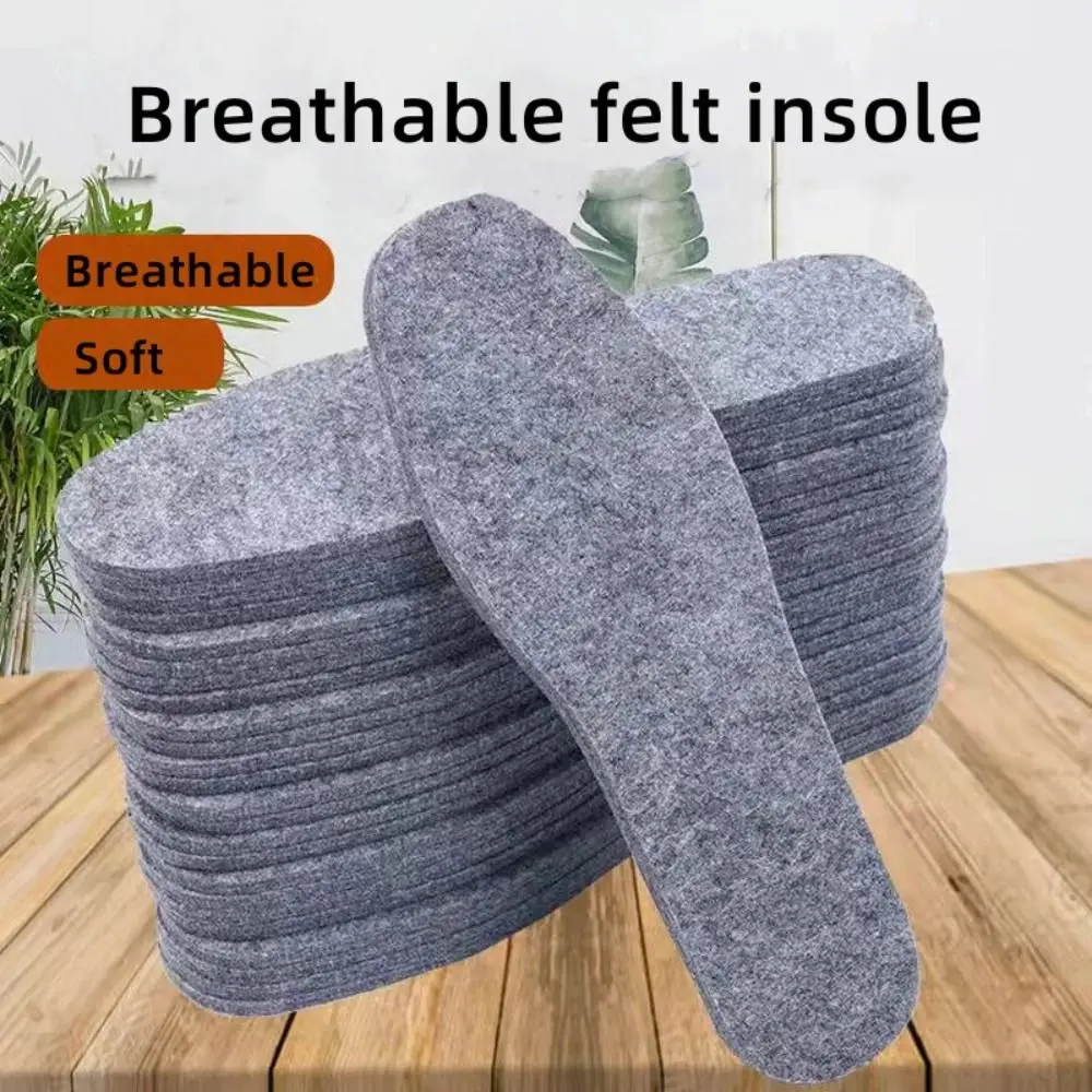 5 par filc wełniany filc wełniany wkładka termiczna utrzymuj ciepło oddychające buty wkładka przyjazna dla skóry pochłaniająca pot zagęścić ciepłą wkładkę