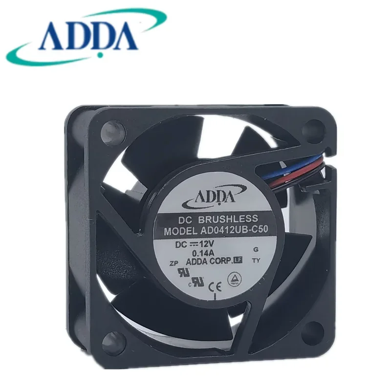 

New ADDA AD0412UB-C50 12V 0.14a 4020 4cm silent chassis power cooling fan