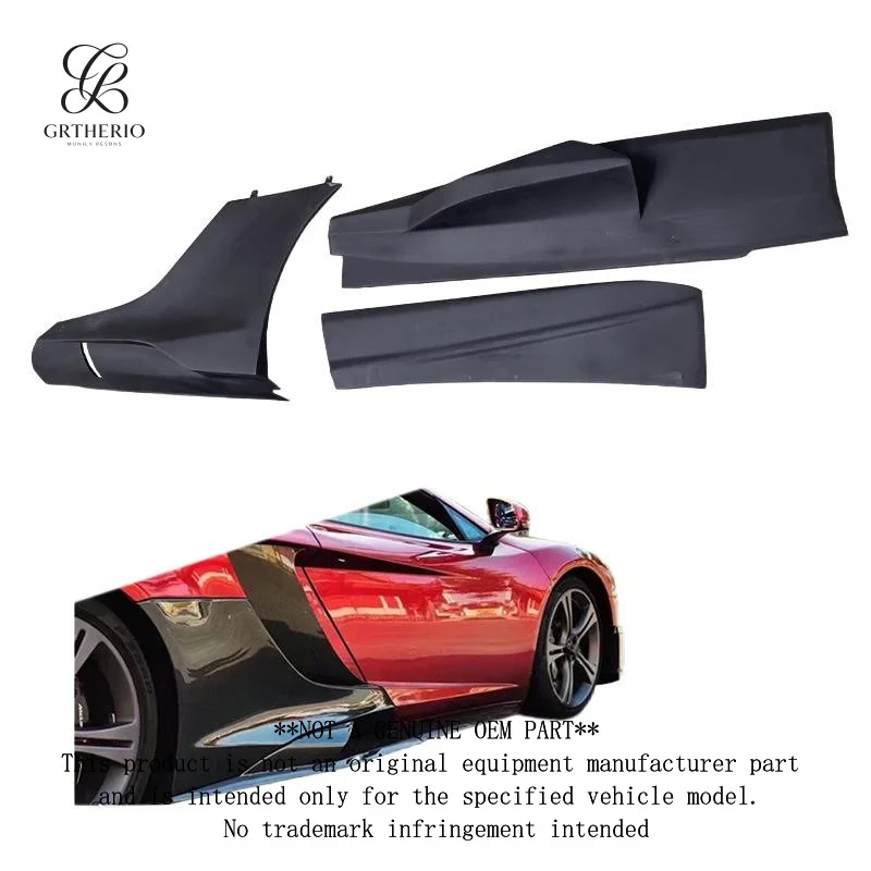 Suitable for McLaren 650S, upgraded 657LT resin skirts, foot pedals, side spoilers, car accessories