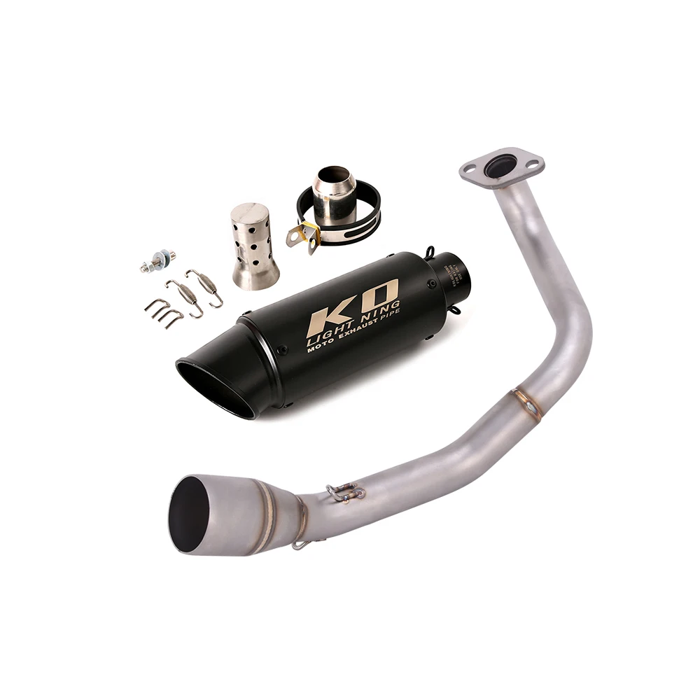 Slip On For Honda Navi 110 2017-2025 Motorcycle Full Exhaust System Stainless Steel Header Pipe Escape Moto Muffler DB Killer