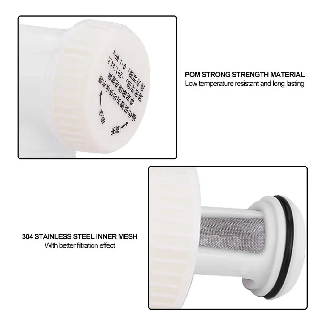 Toilet Inlet Valve Water Filter G1/2 Male Thread Stainless Steel Mesh Bathroom Fitting Accessory 0~1 MPa Sealing Pad Bidet Toile