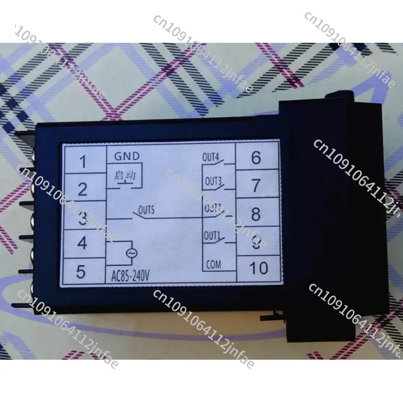 

Industrial Automation Time Relay - KRPT48 5-channel Programmable Recyclable Digital Display Time Controller