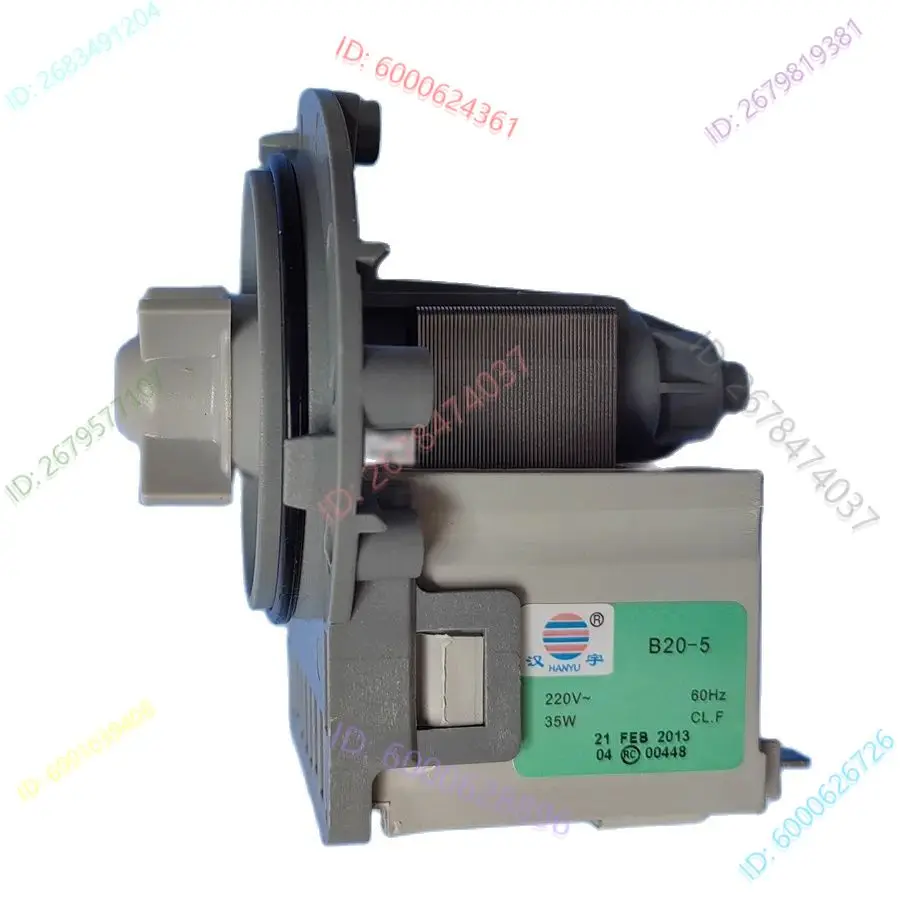 Новый двигатель сливного насоса для стиральной машины Samsung B20-5 220 В 60 Гц 35 Вт DC31-00030B дренажные детали