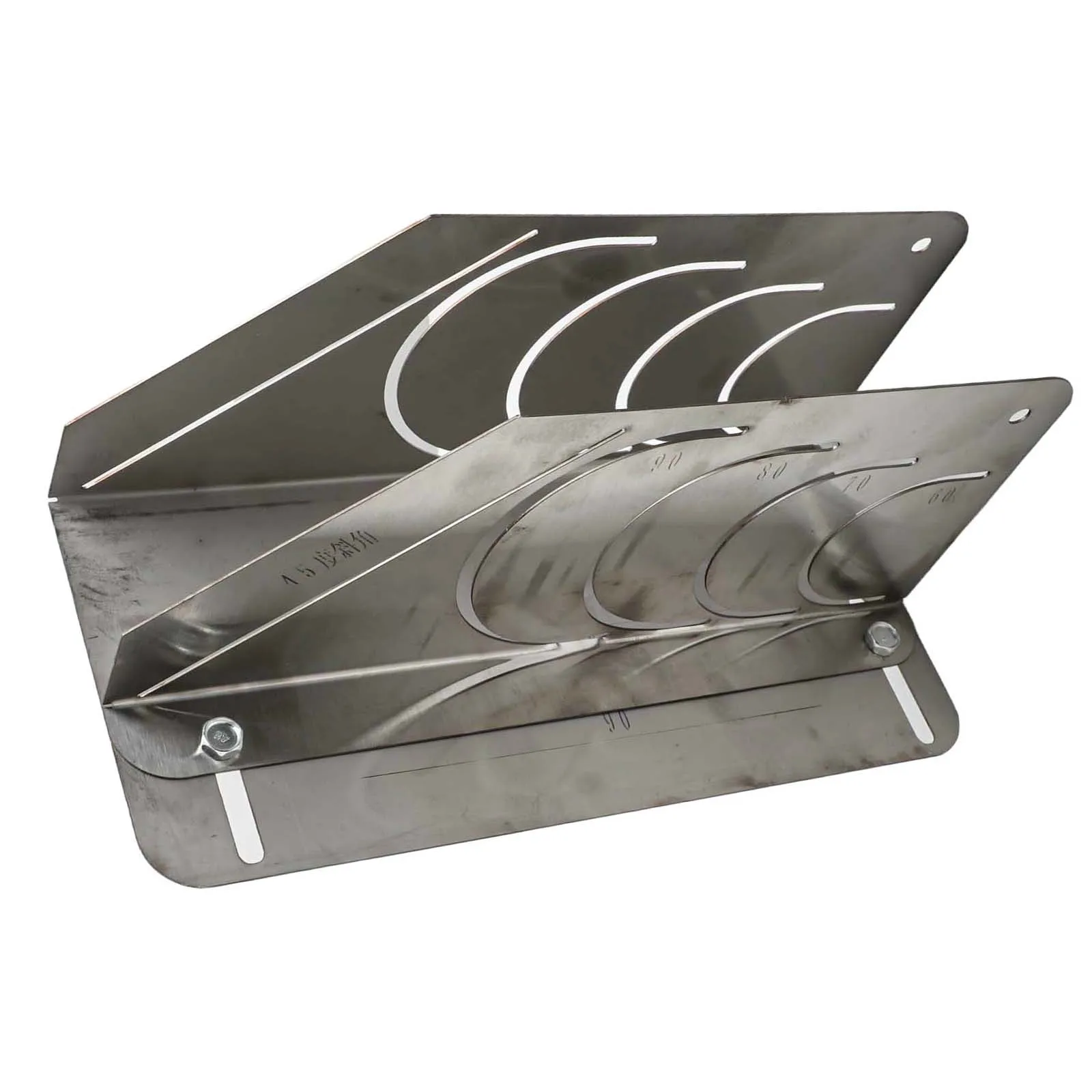 Regulowany obcinak do rur 21*10*12cm 8.27*3.94*4.72 cala, kątowy obcinak, konstrukcja ze stali nierdzewnej, czyste i precyzyjne cięcia.