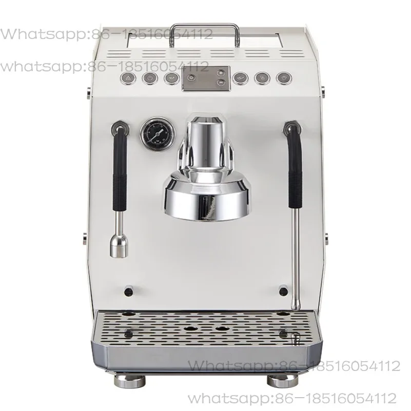 

Коммерческая кофемашина из нержавеющей стали 220 В, электрическая кофемашина с двойным горшком из молочной пены