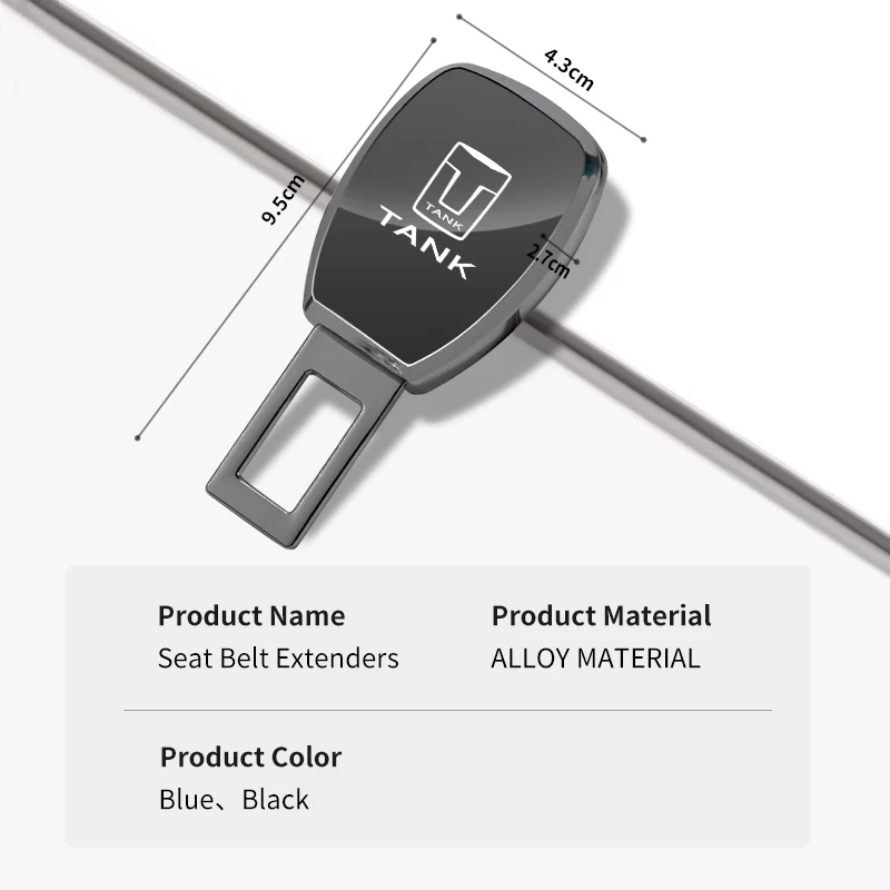 Удлинитель зажима для автомобильного ремня безопасности, заглушка застежки для ремня безопасности для Great Wall GWM Tank 300 City 300 Border 400