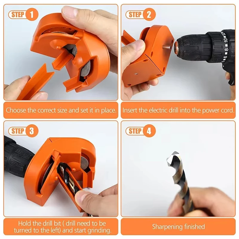 Multipurpose Drill Bit Grinding Sharpener Electric Impact Drill Knife Sharpener For Drill Bit/Milling Cutter/Scissor