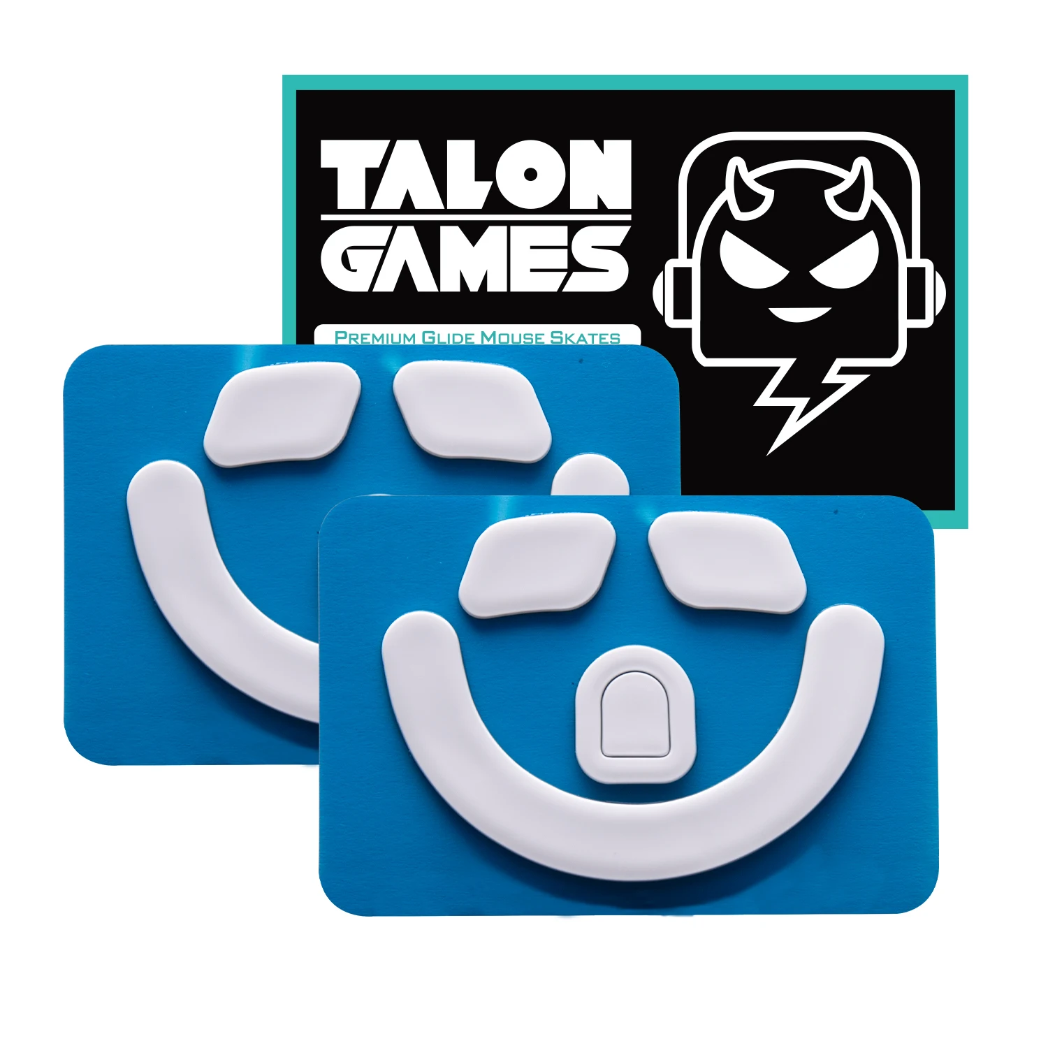 TALONGAMES Mouse Feet Skates For Razer Viper V3 HYPERSPEED Wireless ICE Version Replacement Glide Feet Pads White Mouse Sticker