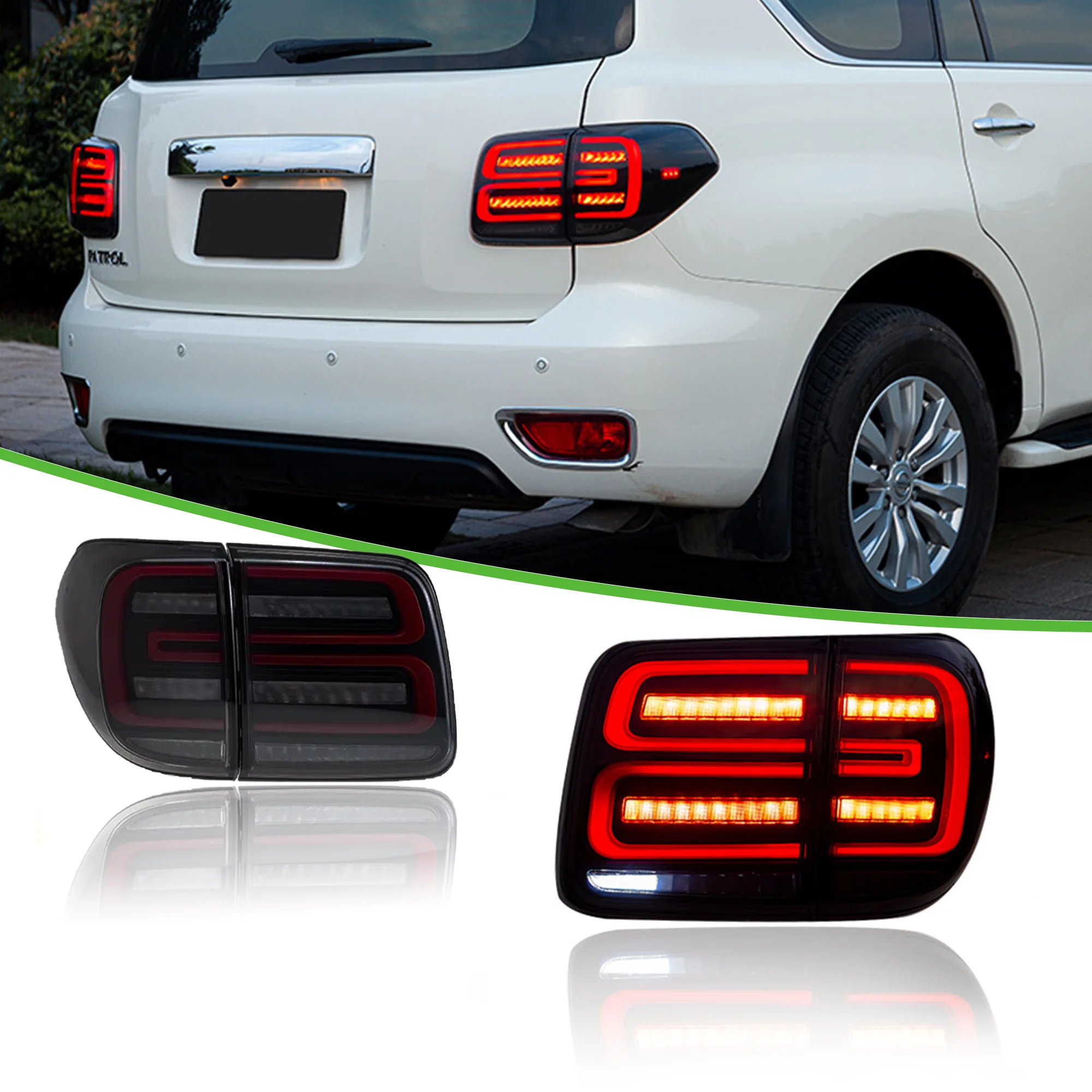

Exclusive Production of 12v/24V LED Tail Lights for Patrol Car Y61