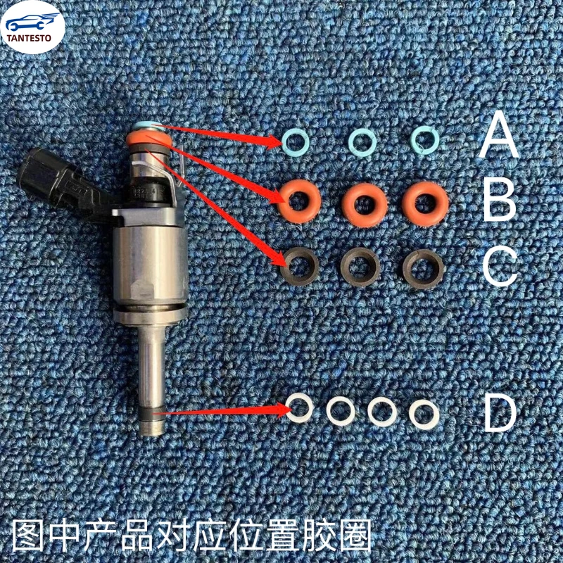 

For Seal Ring: Nissan Xiaoke Jinke 1.2T Renoka Binke Regal Direct Injection Nozzle Rubber Ring Repair Kits