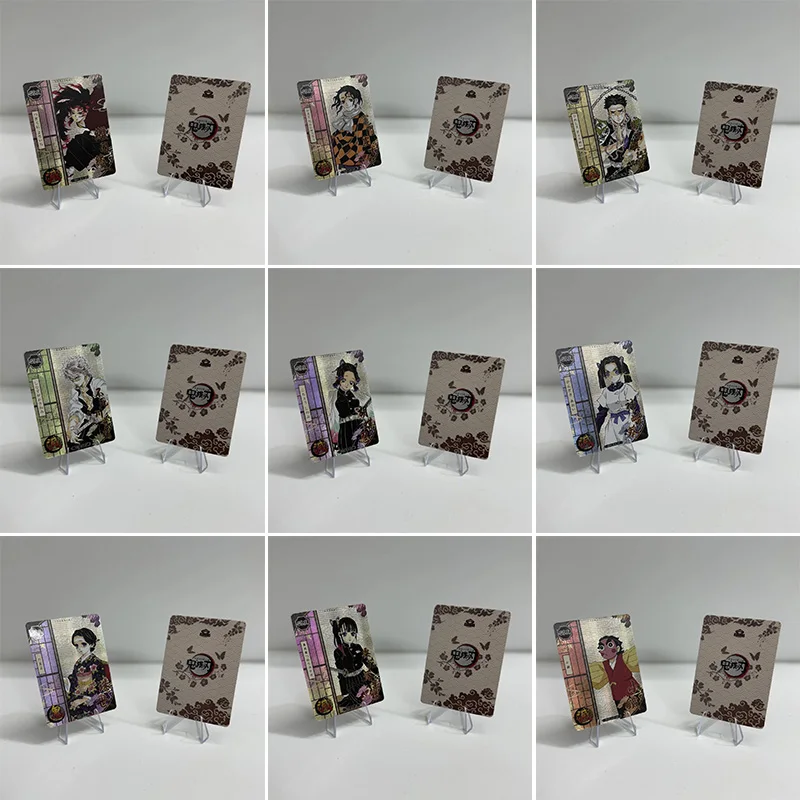 

Aikaho DS-05 аниме Demon Slayer зеркальные карты Kamado Tanjirou Ubuyashiki Kagaya коллекционные карты подарки на Рождество и день рождения игрушки