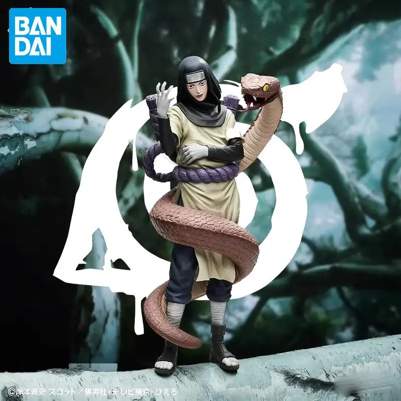In Stock Bandai Original Naruto Orochimaru Figures Anime Action Models Cartoon Dolls Desktop Toys Ornament Unisex Festival Gifts