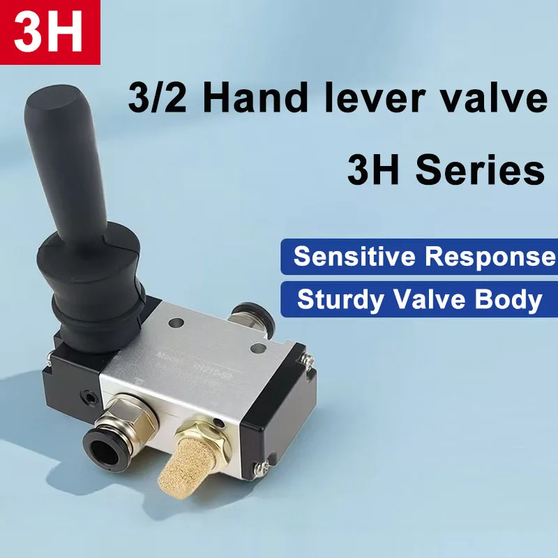 

Pneumatic Manual Valve 3H210-06/08 3/2 Way Manual Cylinder Directional Valve 3H310-10/3H410-15