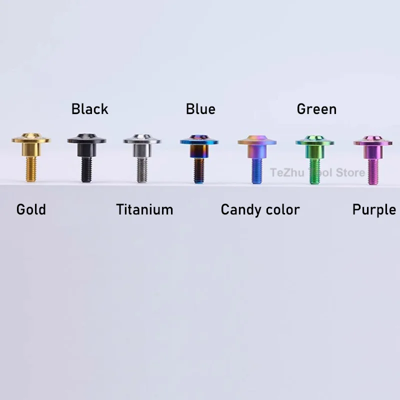 1pc Titanium Alloy Stepped Screw M6 x 11 12 13 14 15 16 17 18 20mm Inner Plum Locomotive Shell motorcycle Modification Screw