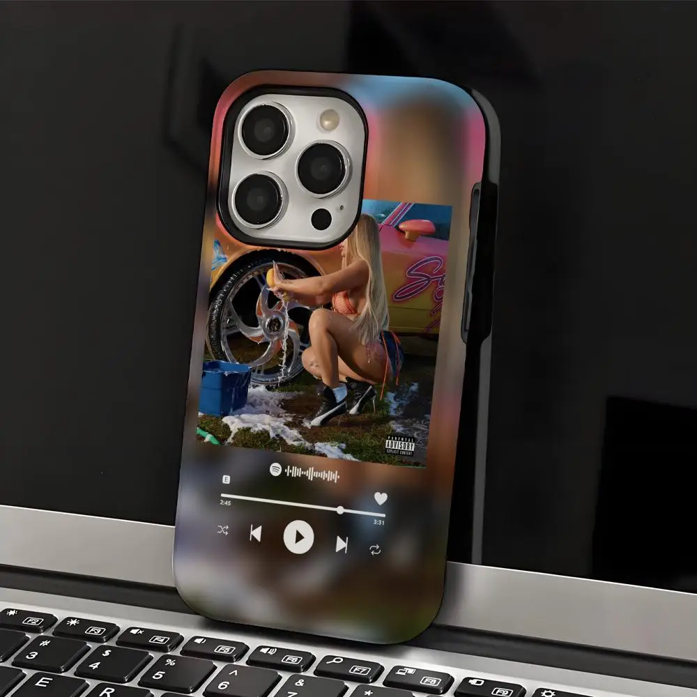 

L-Latto Phone Case Phone Case INS For IPhone 17 16 15 14 13 12 11 Pro Max X XR XSMax Plus Glossy Film Hard PC Cover