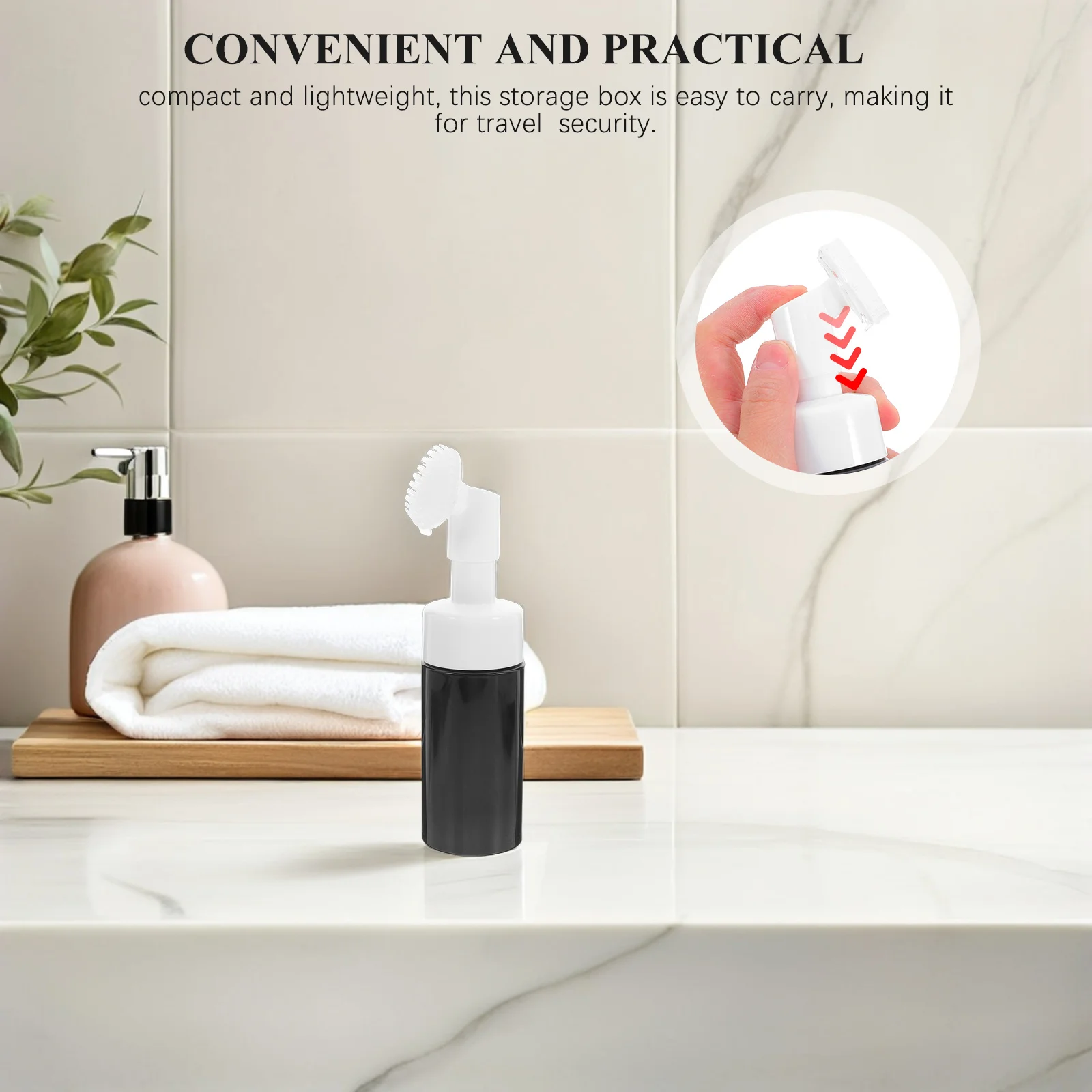 صندوق تخزين زجاجات موس 100 مل آمن مخفي للمجوهرات النقدية تصميم مناسب للسفر حاوية رغوة فارغة قابلة لإعادة الملء