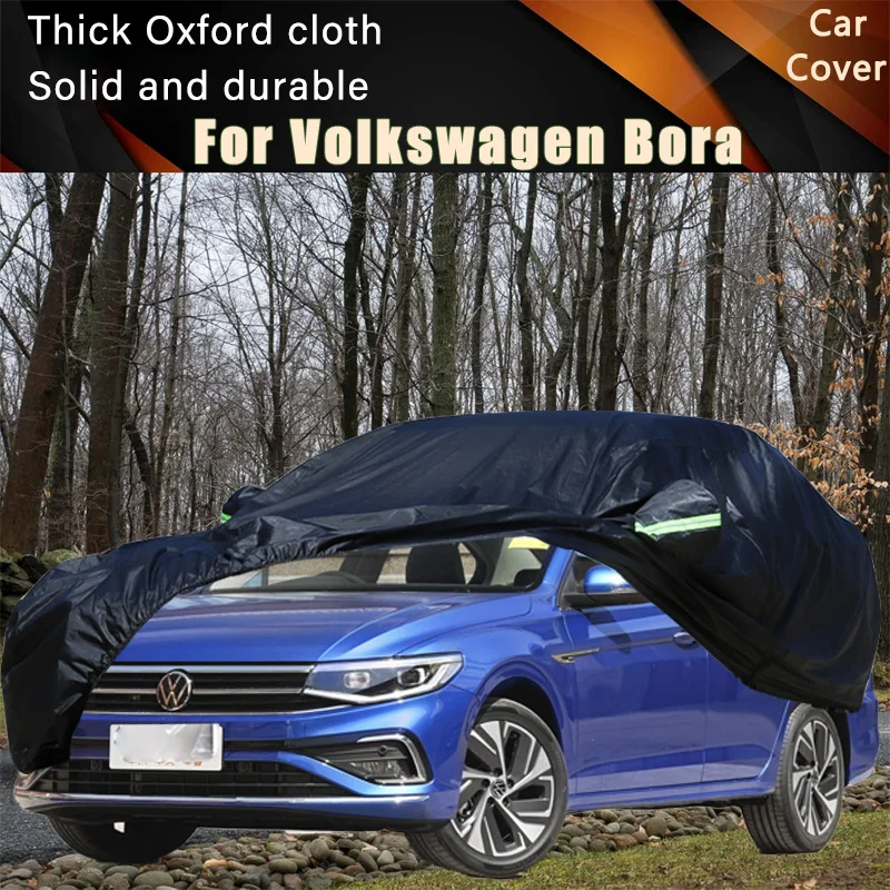 

For Volkswagen Bora Car Full Outer Covers Outdoor Waterproof Dustproof Sun Rain Snow Protection Exterior Car Accessories