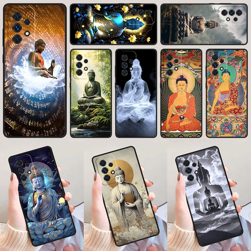 

Буддизм Sakyamuni Buddha ZEN для Samsung A52 A72 A73 A20e A21S A50 A70 A11 A12 A42 A31 A40 A51 A71 A32 A80 A91 чехол для телефона