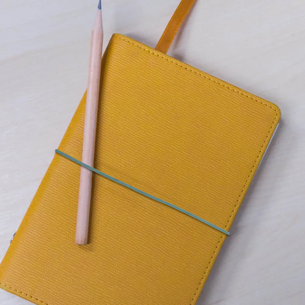 8Pcs Stretchy Elastic Notebook Band Nylon Journal Elastic Strap Planner Closure Band Organizer for Daily Routine School Office