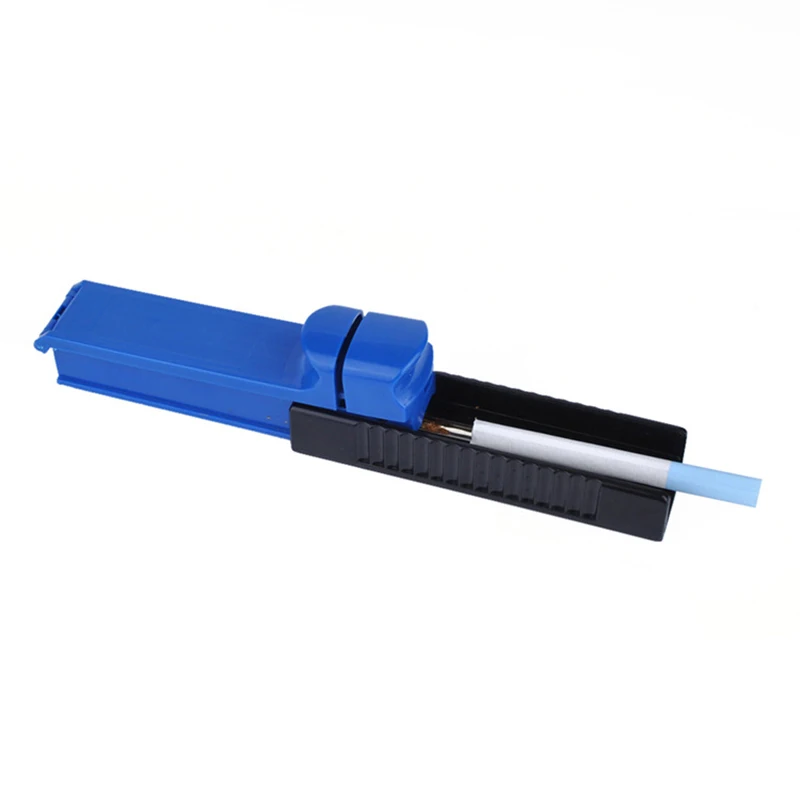 

8mm Single Tube Cigarette Filling Roller Maker Manual Cigarette Tobacco Rolling Machine Smoke Injector Smoking Useful Gadgets