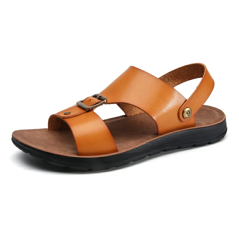 

Summer Latest Men Casual Beach Sandals Fashion All Match Anti Slip Breathable Lightweight for Outdoor Beach Daily Casual Wear