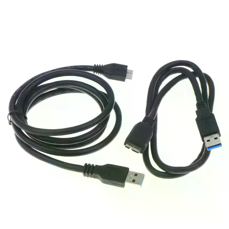 Type A To Micro B External Hard Drive Disk Cable 5Gbps High Speed Transfer For External Hard Drives Cameras Phones USB3.0