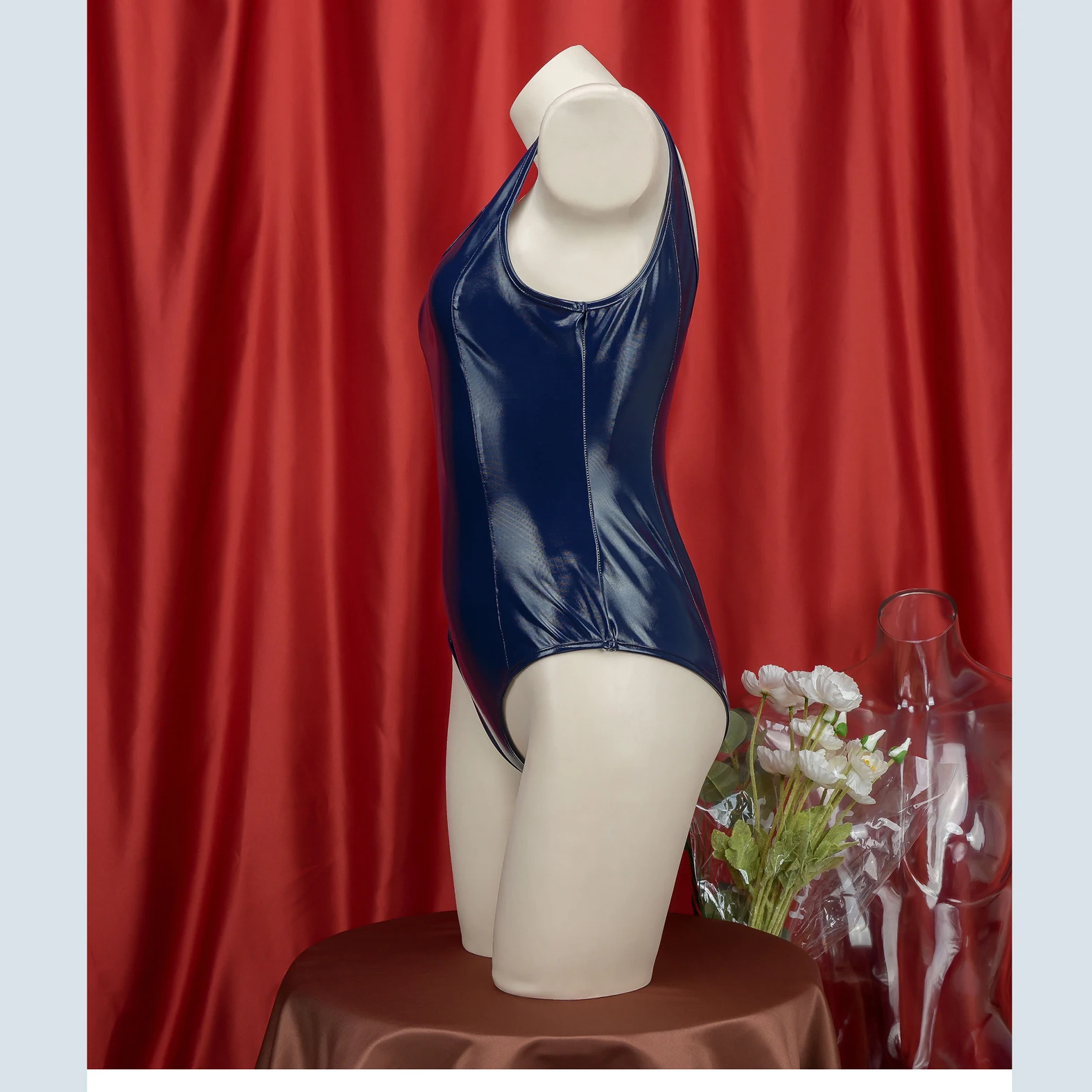 ثياب مثيرة جديدة للنساء، ملابس سباحة يابانية، قصة عالية، بدلة قطعة واحدة، بدلة استحمام نسائية، ملابس سباحة صيفية #3