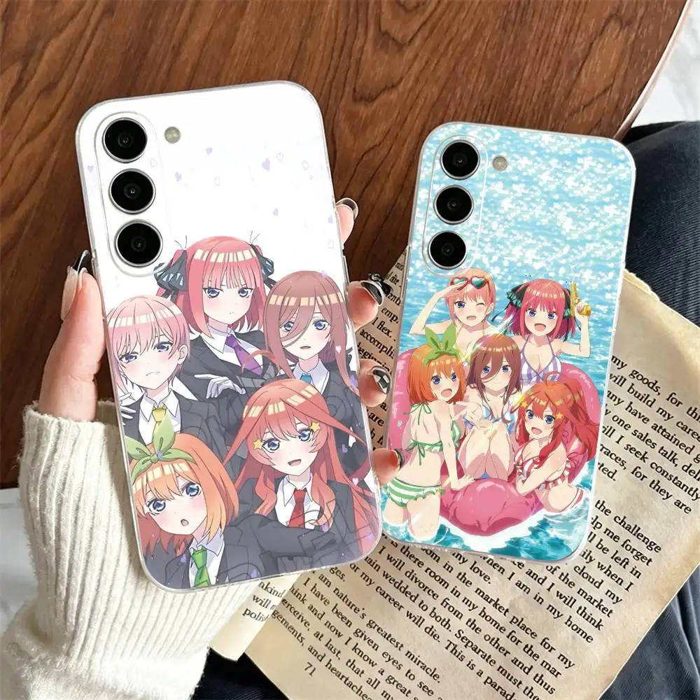 The Quintessential Quintuplets Miku Nakano   Phone Case For SamsungA10,12,20,21S,30,31,40,50,51,52,70,71 Transparent Cover