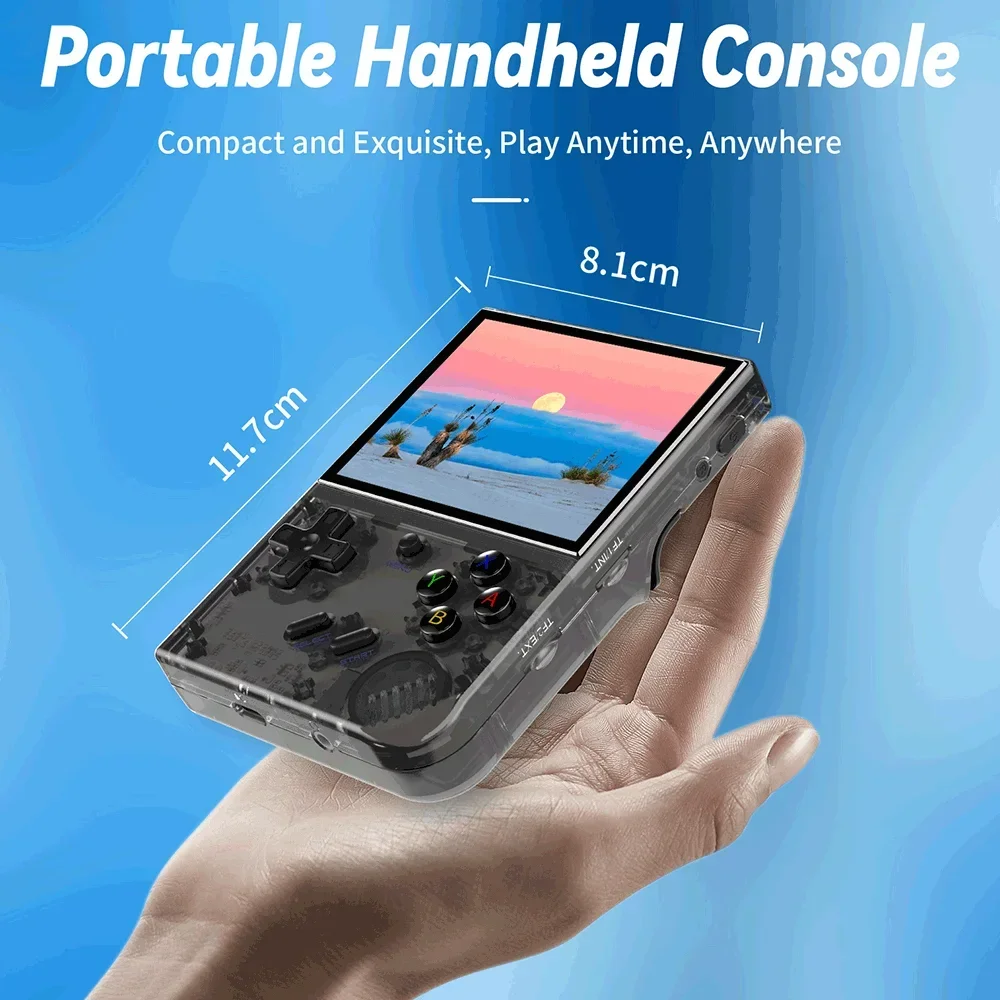 Imagem -06 - Anbernic-retro Handheld Game Player Console Linux 2.4g Wireless Wired Controller 3.5 Tela Ips Rg35xx Plus Presente de Aniversário