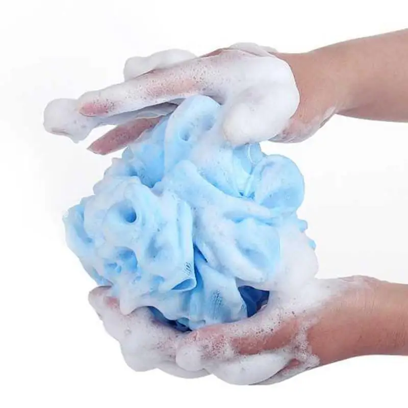 1-10PCS Long Handle Bath Brush Bath Ball Scrub Back Scrub Bath Brush Soft Multi Foam Bath Bathroom Hung With Bath Brush