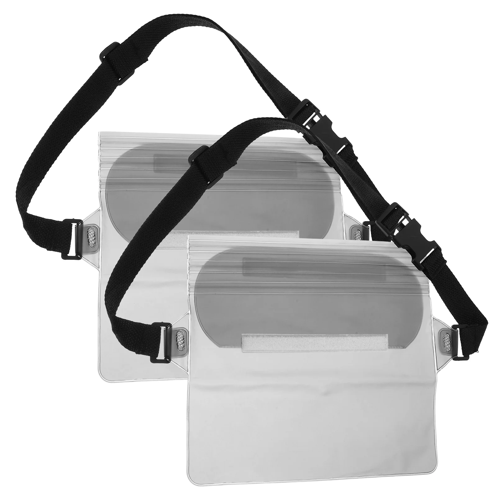 

2 Pcs Mobile Phone Waterproof Waist Bag Cell Case Protector for Seal Holder Walking Pvc Pouch